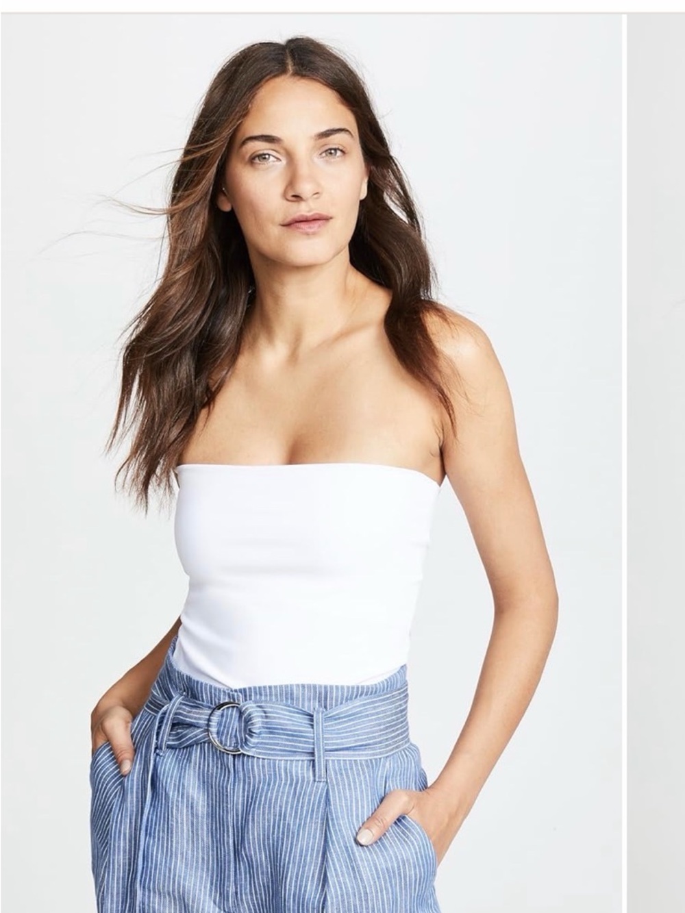 Susana Monaco White Tube Top